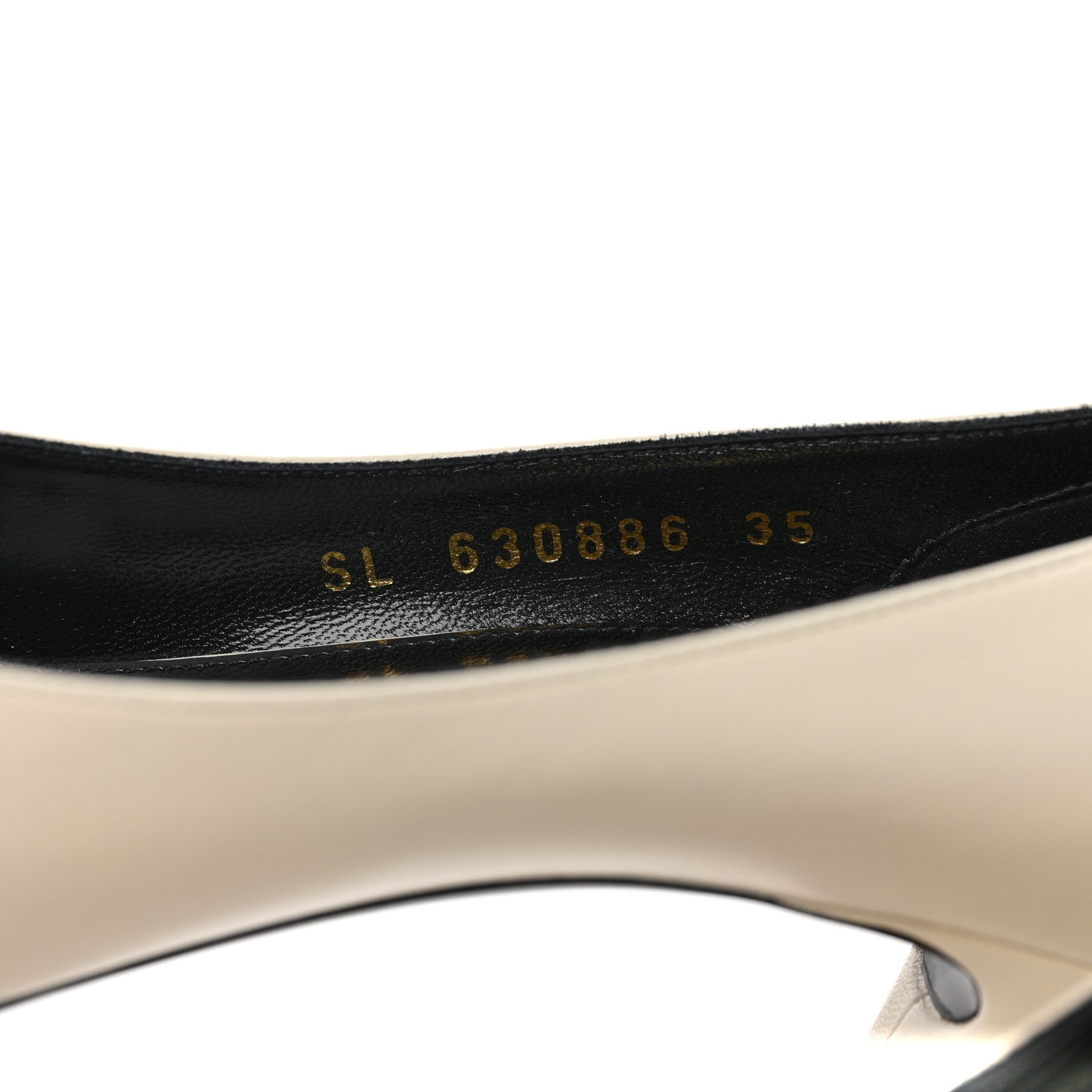 Saint Laurent Calfskin Bow Anais Pumps 35 White 8 of 11