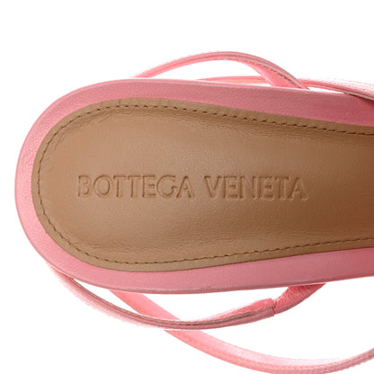 Bottega Veneta Lambskin Studded Stretch Multi Strap 90mm Sandals 38 Blossom 6 of 9