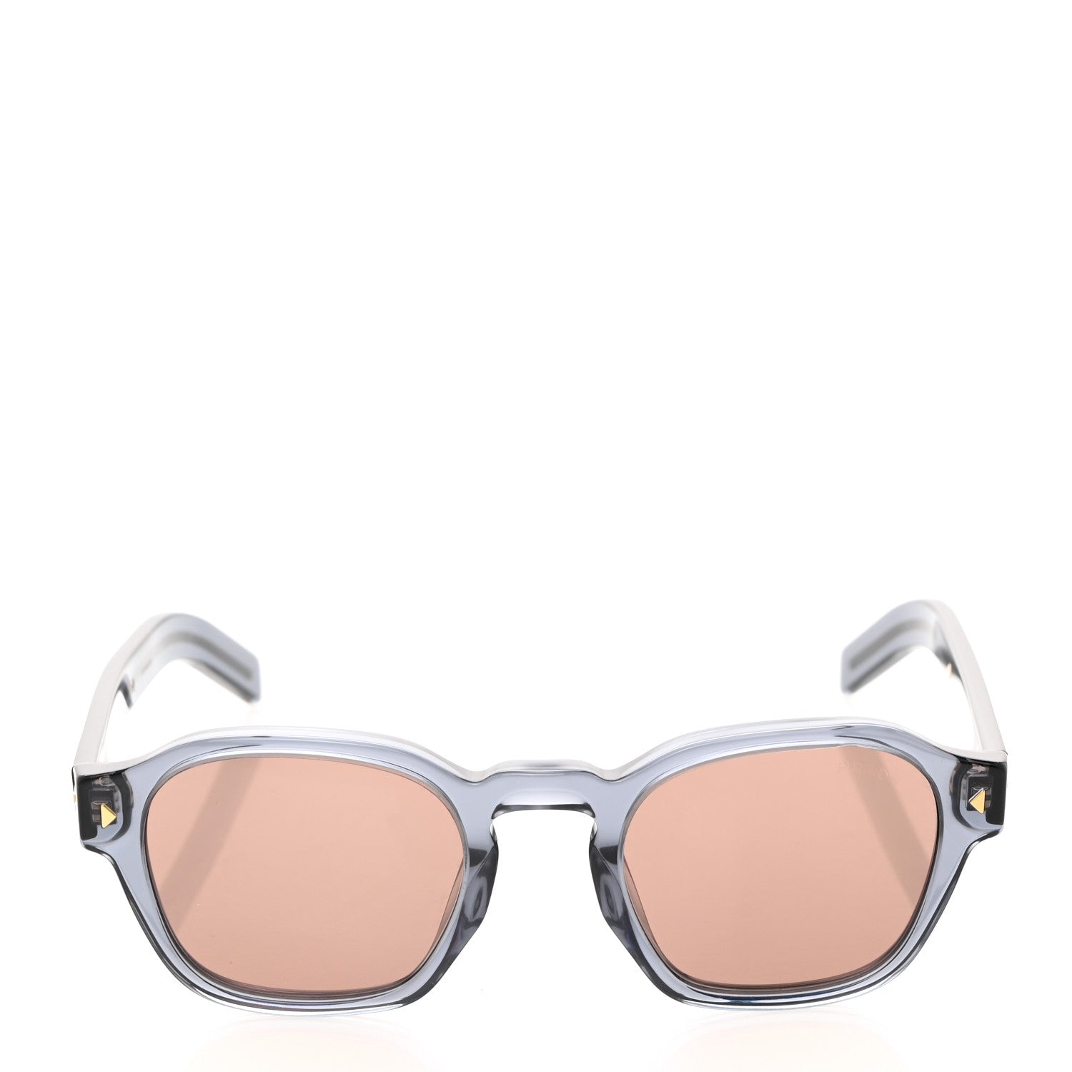 Prada Acetate Sunglasses SPR A16 Transparent Ocean 2 of 7