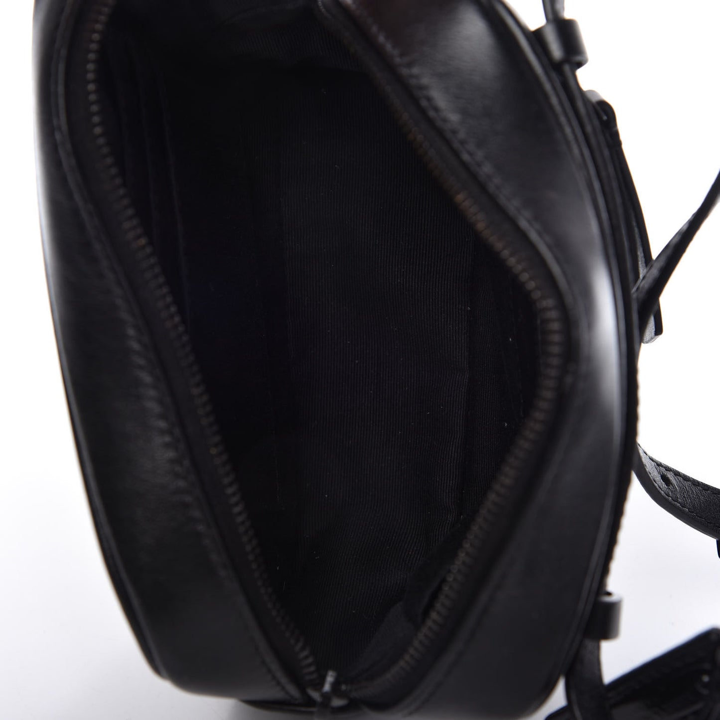 Calfskin Matelasse Monogram Lou Belt Bag Black