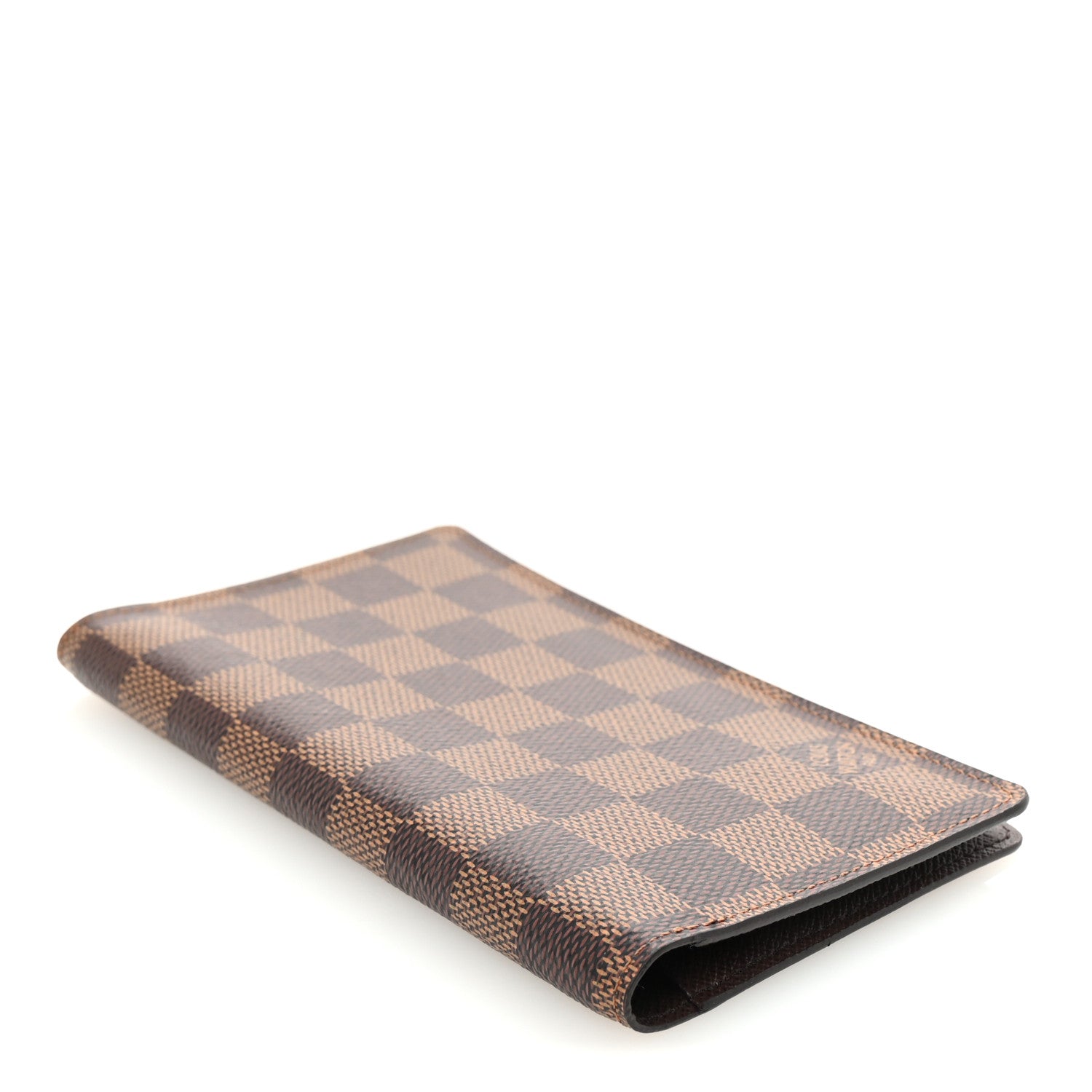 Louis Vuitton Damier Ebene Checkbook Cover Wallet 4 of 6