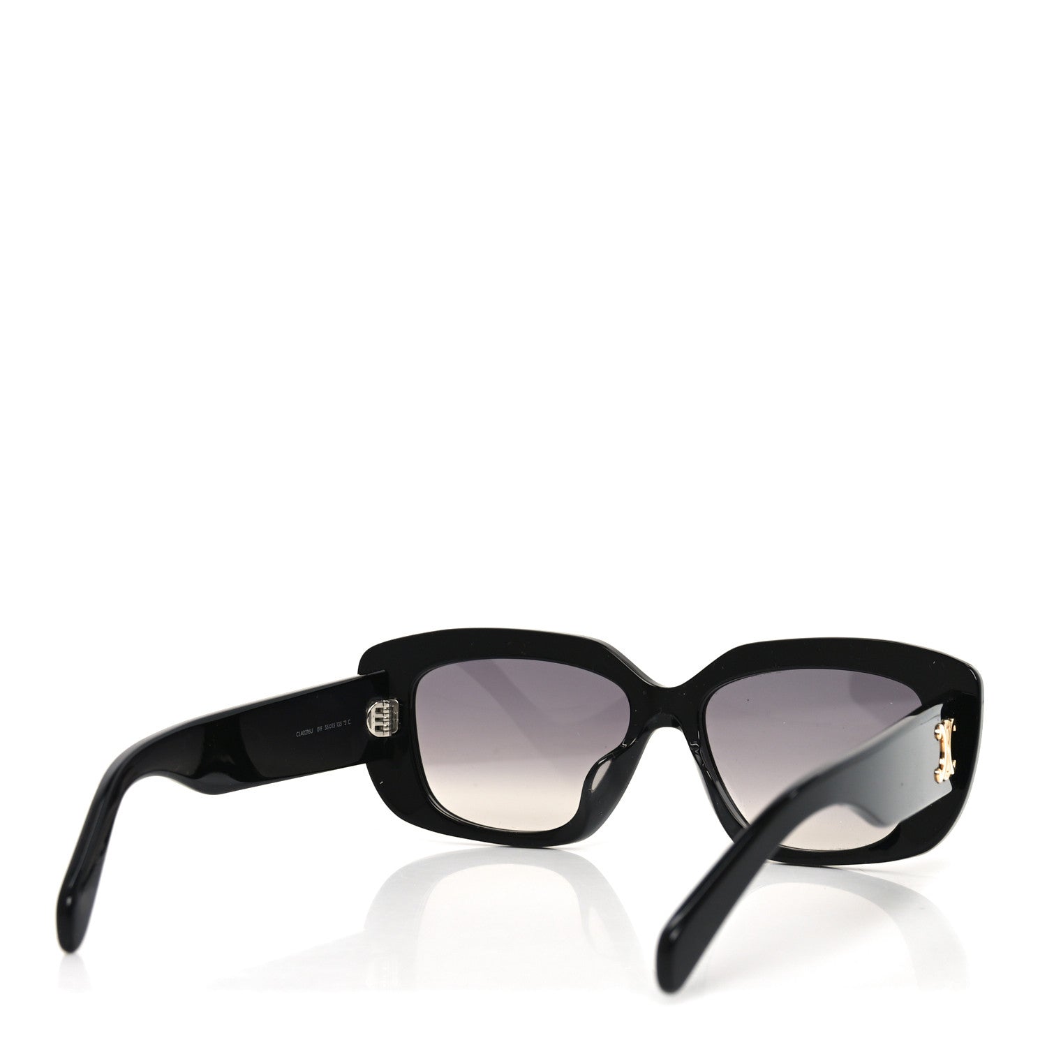 Celine Acetate Triomphe Sunglasses CL40216U Black 4 of 6