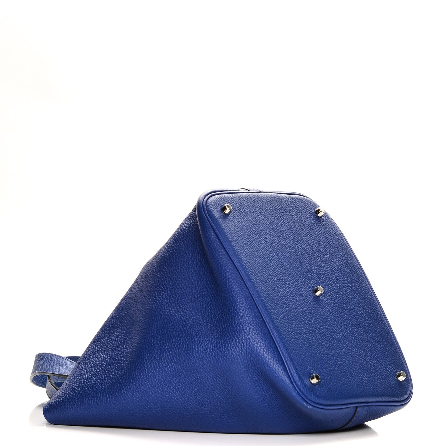 Taurillon Clemence Picotin Lock 26 GM Bleu Electrique