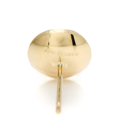 Marco Bicego 18K Yellow Gold Mother of Pearl Jaipur Color Stud Earrings 4 of 6
