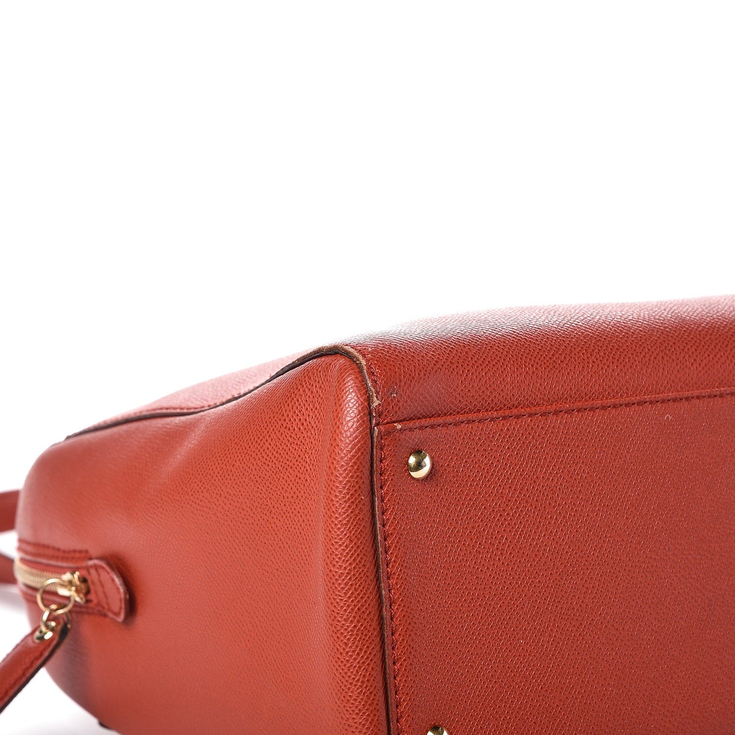 Caviar Zip Top Tote Red