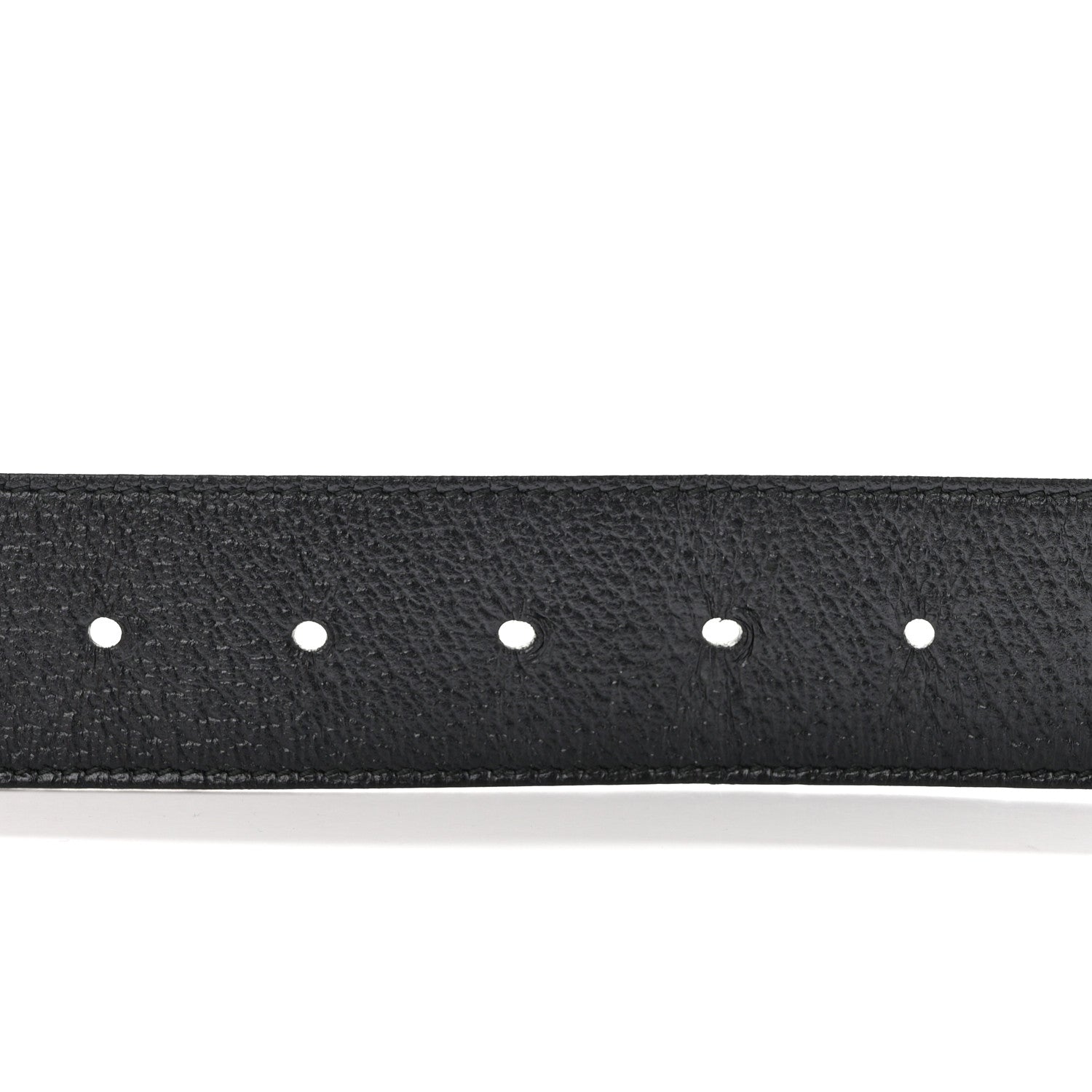 Gucci Textured Dollar Calfskin Double G 40mm Belt 90 36 Black 8 of 8