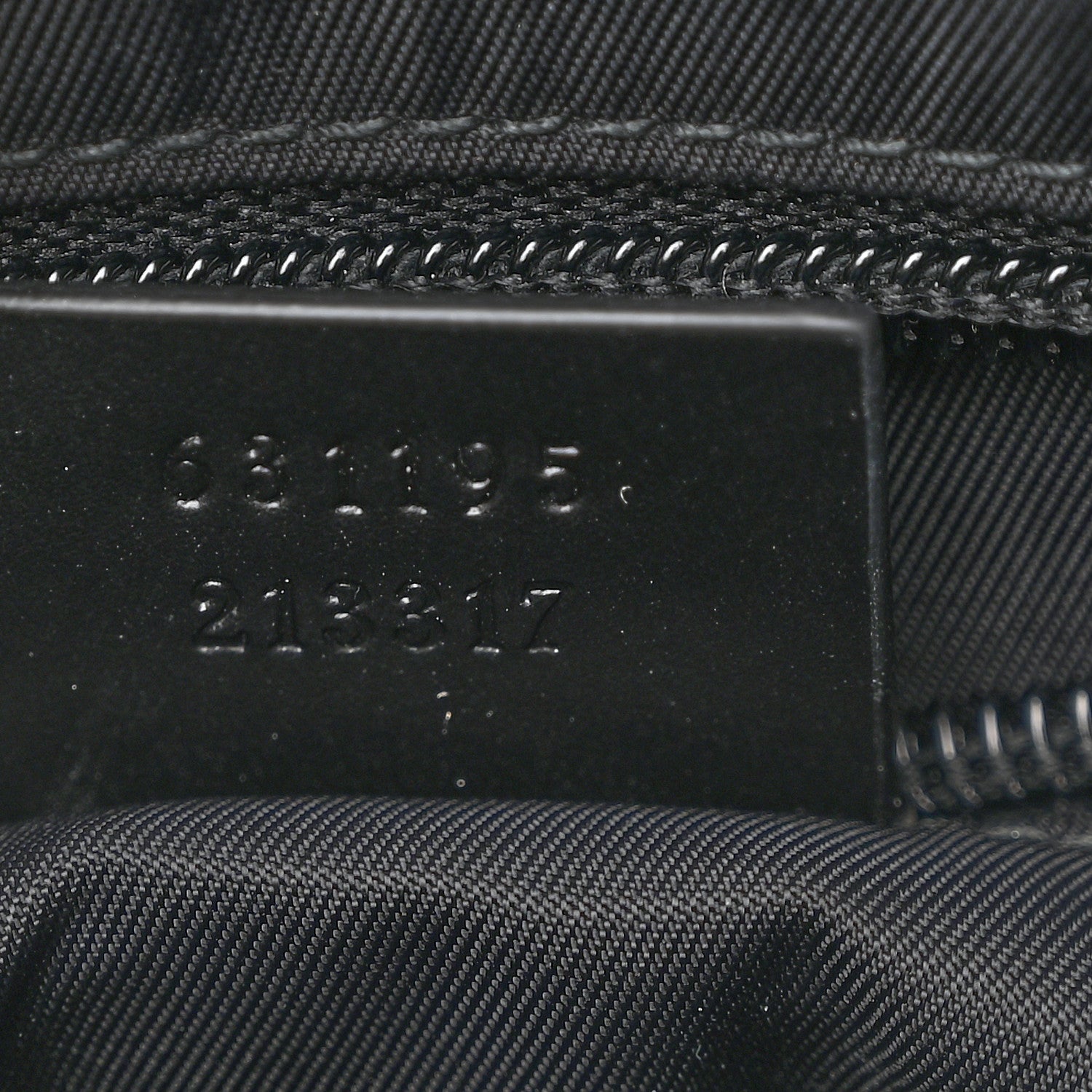 Gucci Techno Canvas Selleria Calfskin Web Small Flat Messenger Bag Black 7 of 10