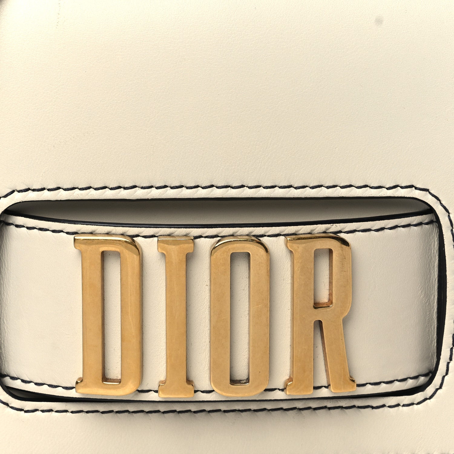 Christian Dior Smooth Calfskin Dio(r)evolution Flap Bag Off White 7 of 15