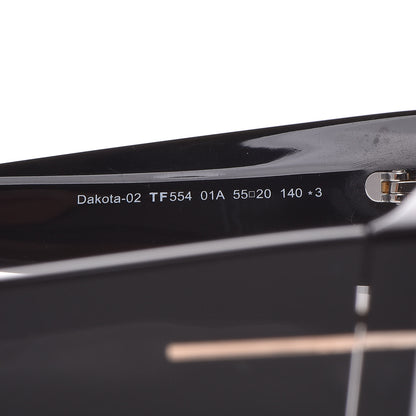 Tom Ford Dakota Sunglasses TF554 Black Gold 6 of 6