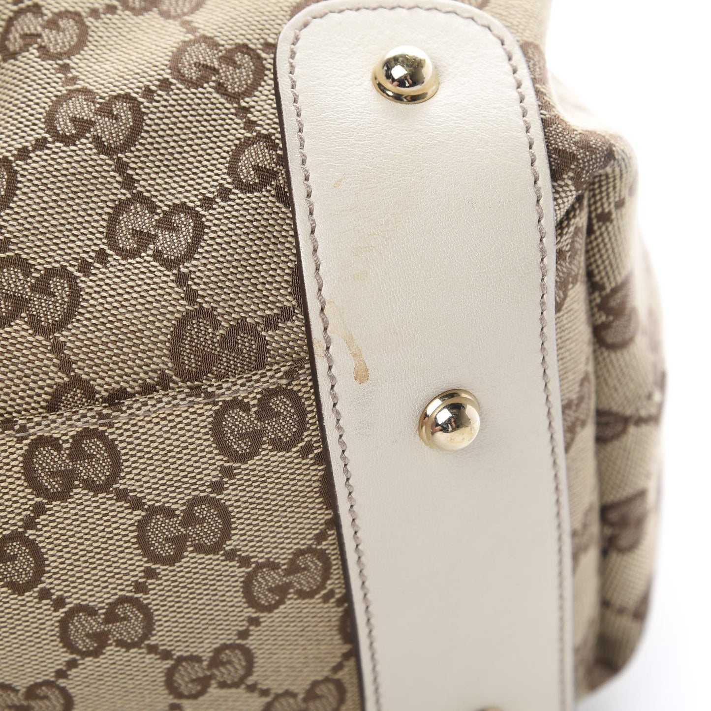 Monogram Medium Pelham Shoulder Bag Off White