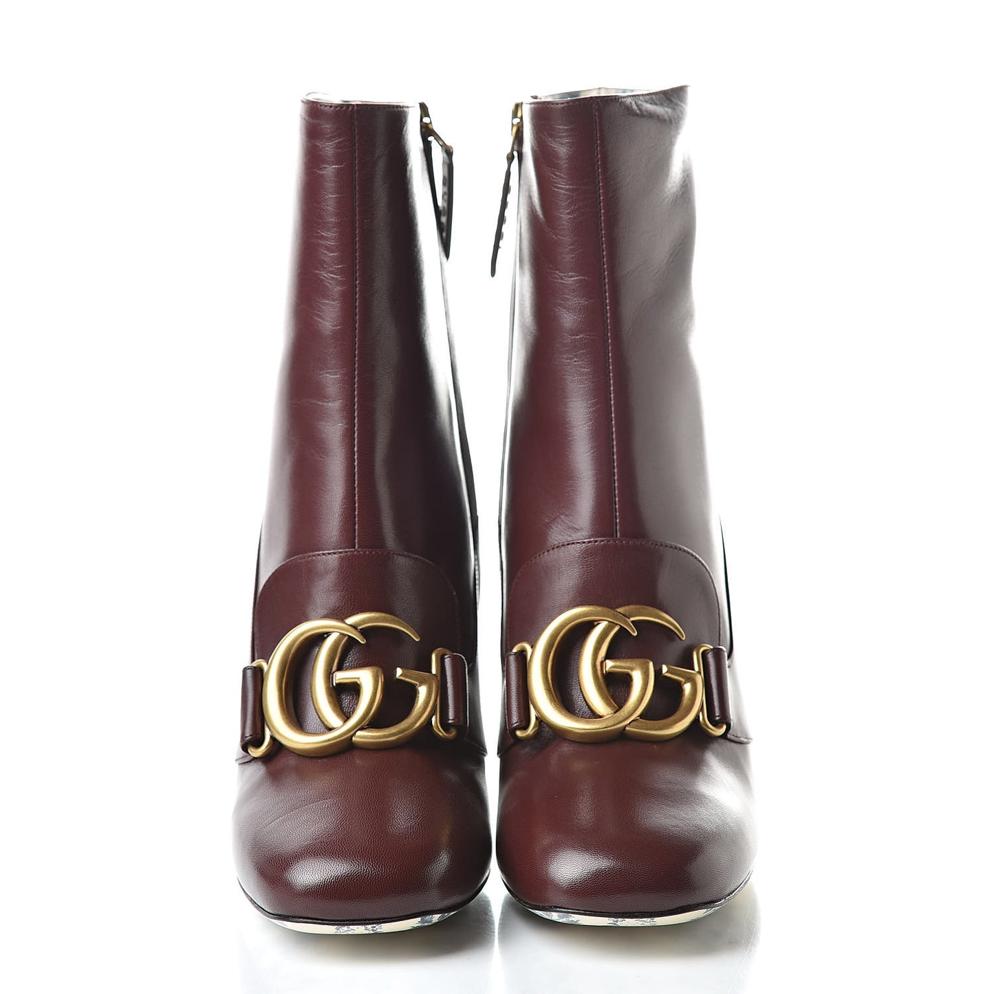 Malaga Kid GG Victoire 95mm Ankle Boots 37 Vintage Bordeaux