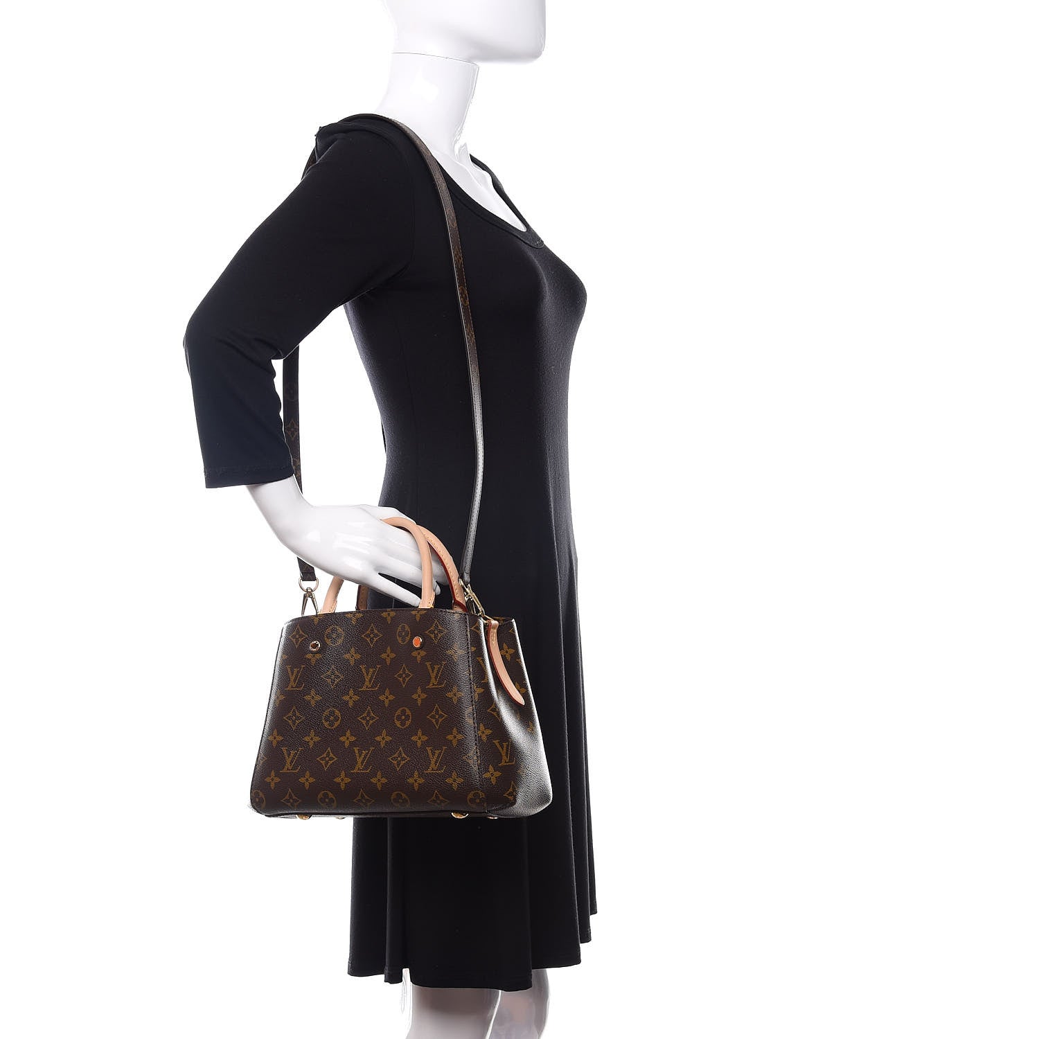 Louis Vuitton Monogram Montaigne BB 2 of 11