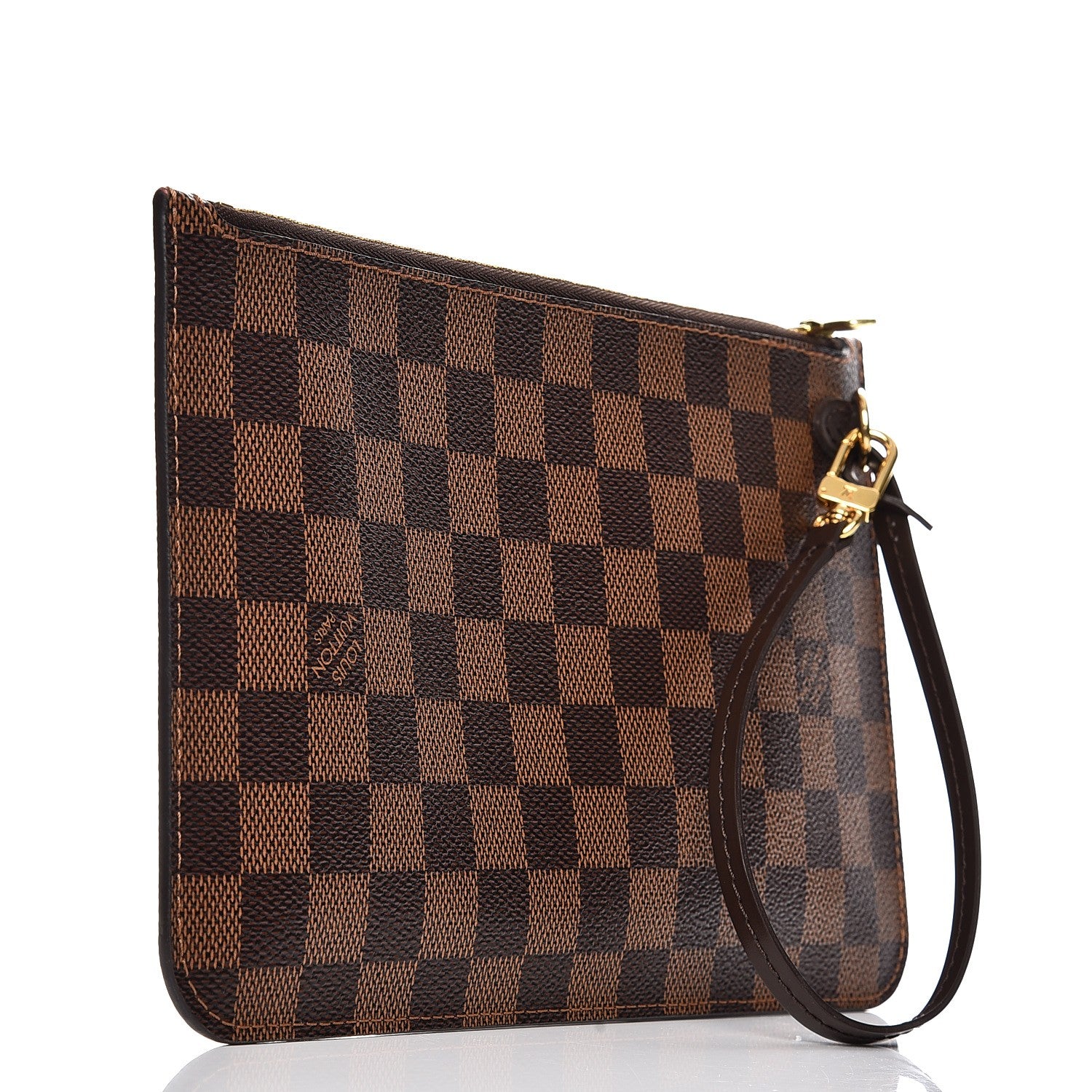 Louis Vuitton Damier Ebene Neverfull MM GM Pochette 3 of 8
