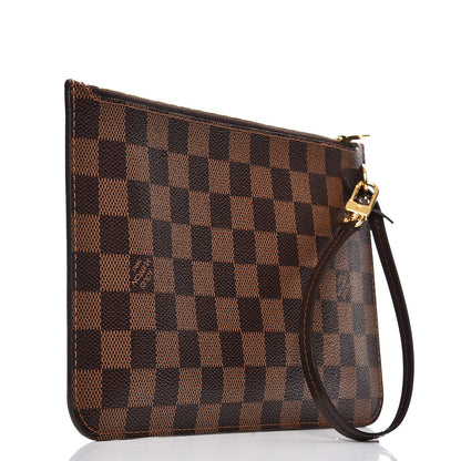 Louis Vuitton Damier Ebene Neverfull MM GM Pochette 3 of 8