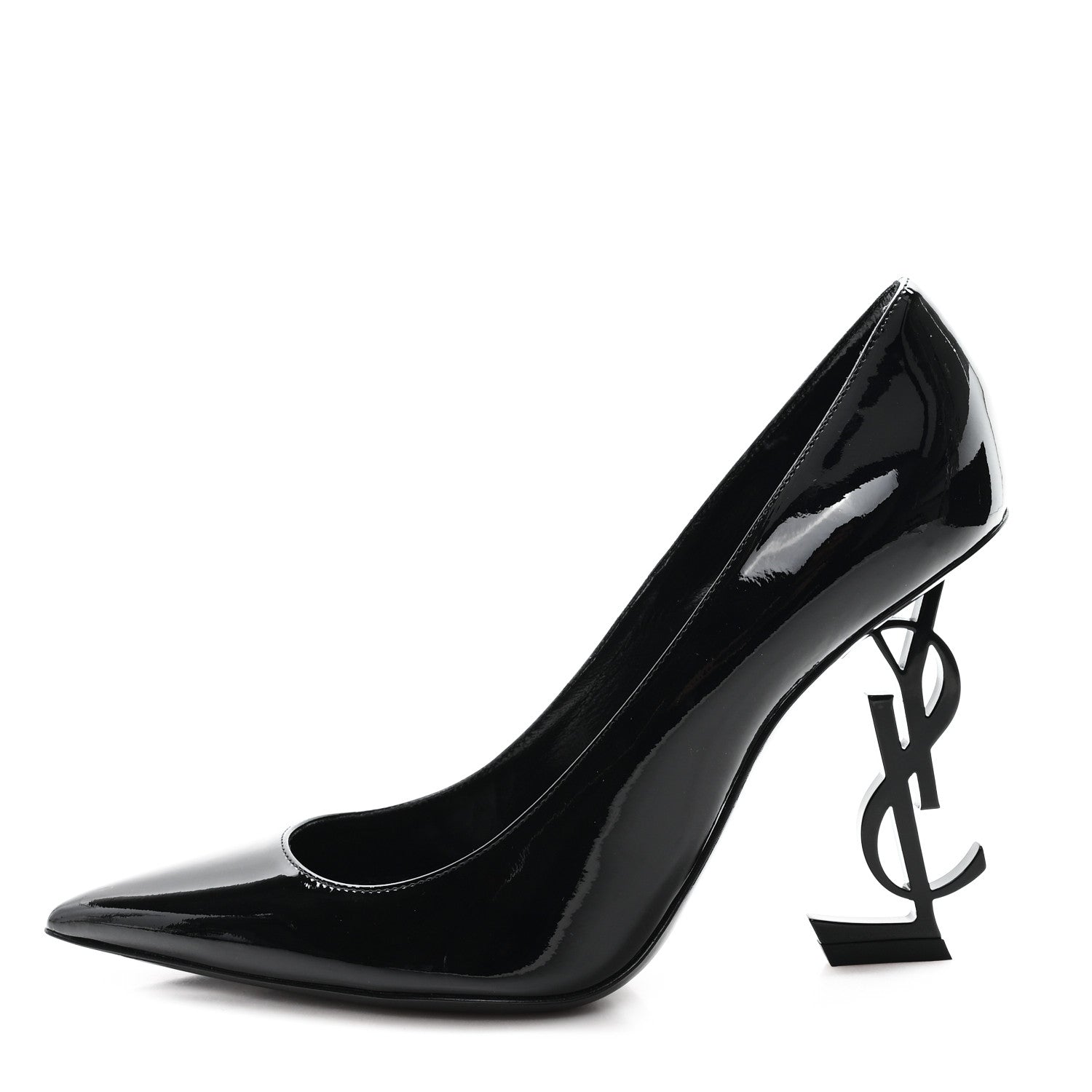 Saint Laurent Patent Opyum 85 Pumps 36.5 Black 1 of 10