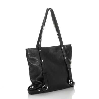 Burberry London Grainy Calfskin Tote Black 3 of 7