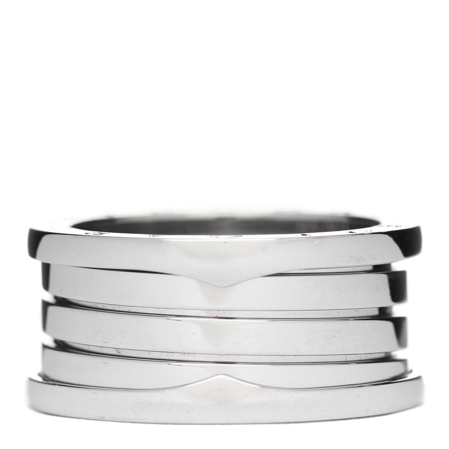 18K White Gold B.Zero1 Four-Band Ring 58 8.5