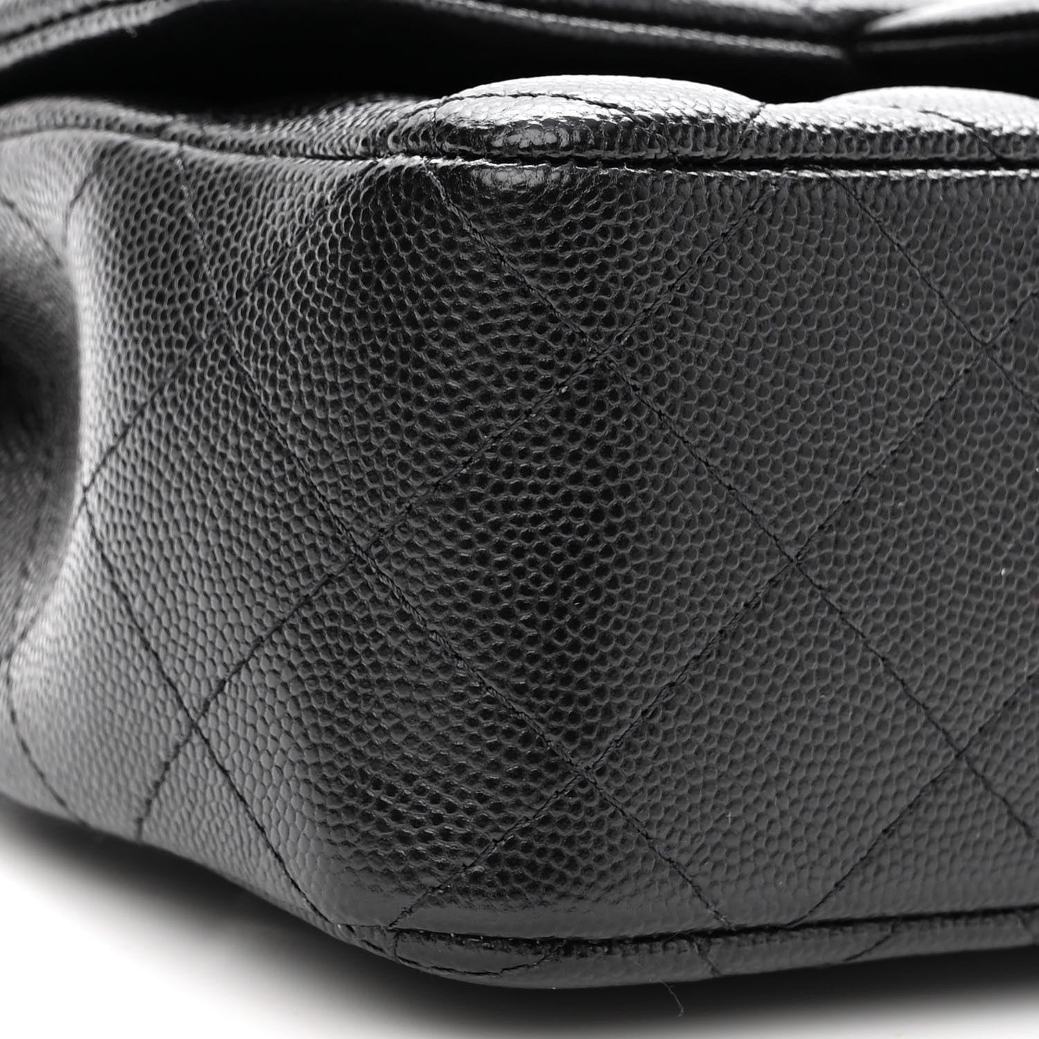 Chanel Caviar Quilted Mini Rectangular Flap Black 9 of 10