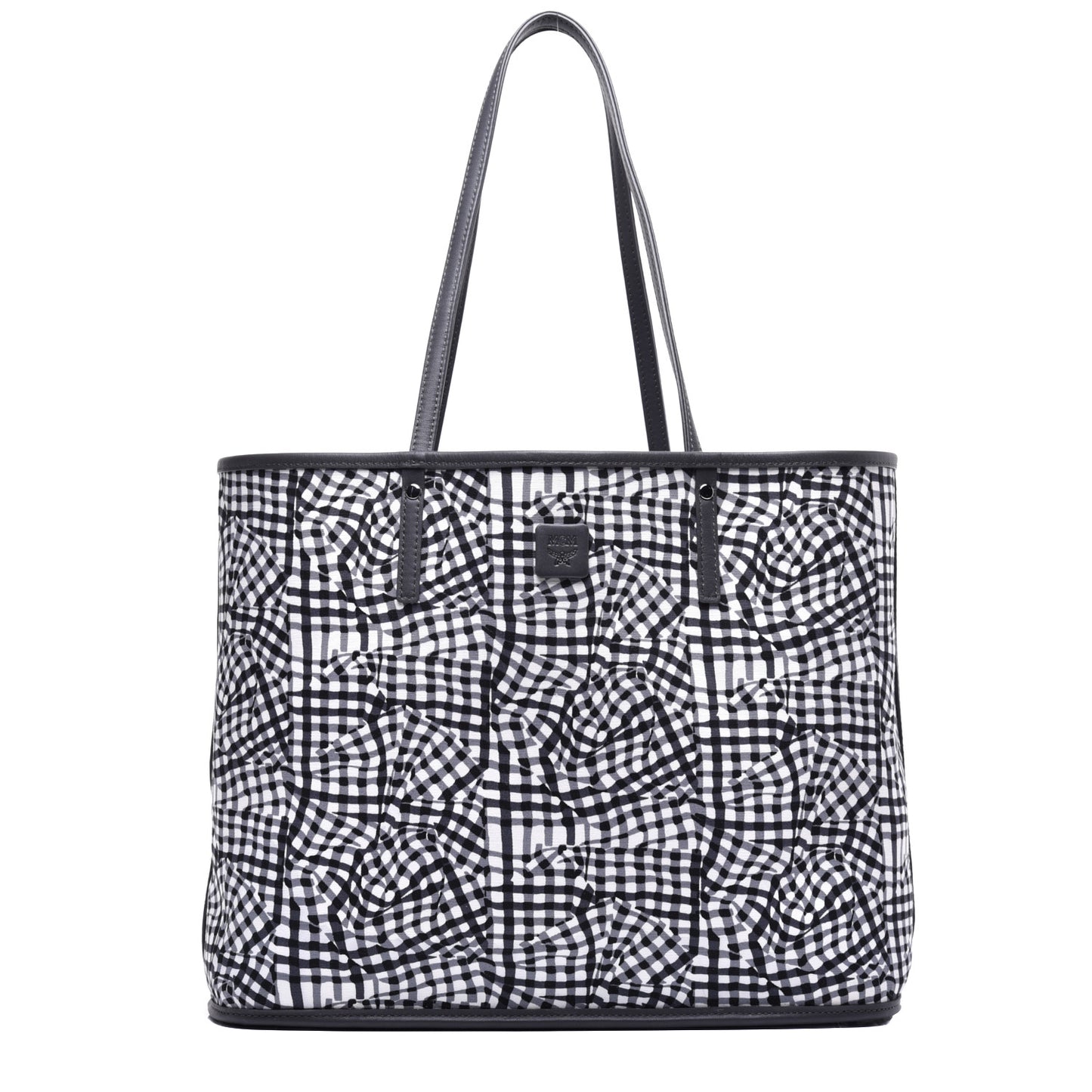 Visetos Medium Reversible Shopper Tote Phantom Grey