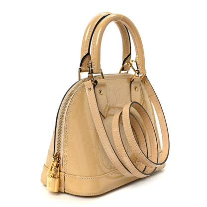 Louis Vuitton Vernis Alma BB Dune 3 of 11