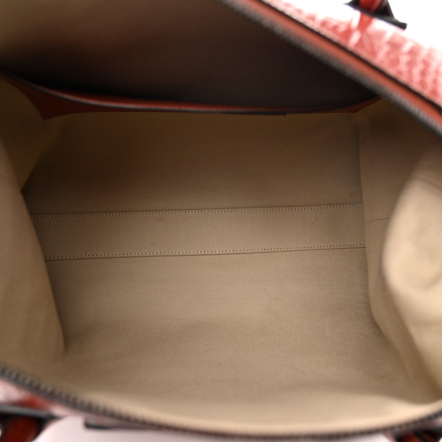 Calfskin Crocodile Embossed Medium Soft Antigona Paprika