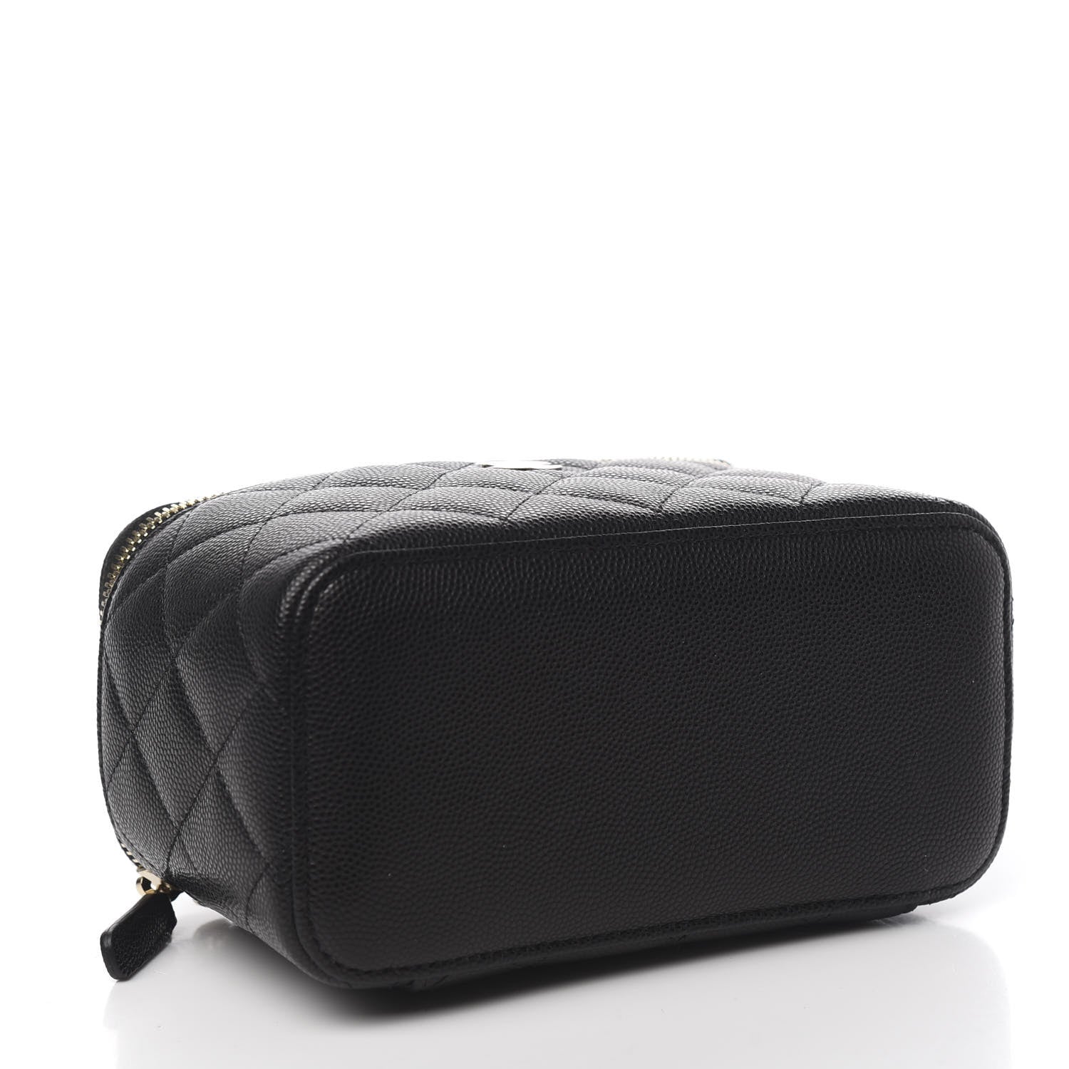 Chanel Caviar Quilted Small Vanity Case With Chain Black 3 of 10