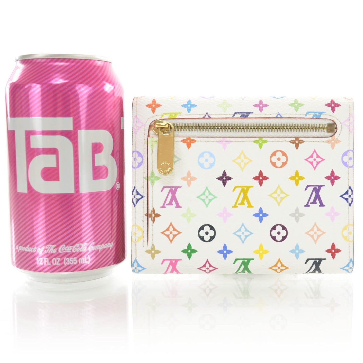 Monogram Multicolor Koala Wallet White