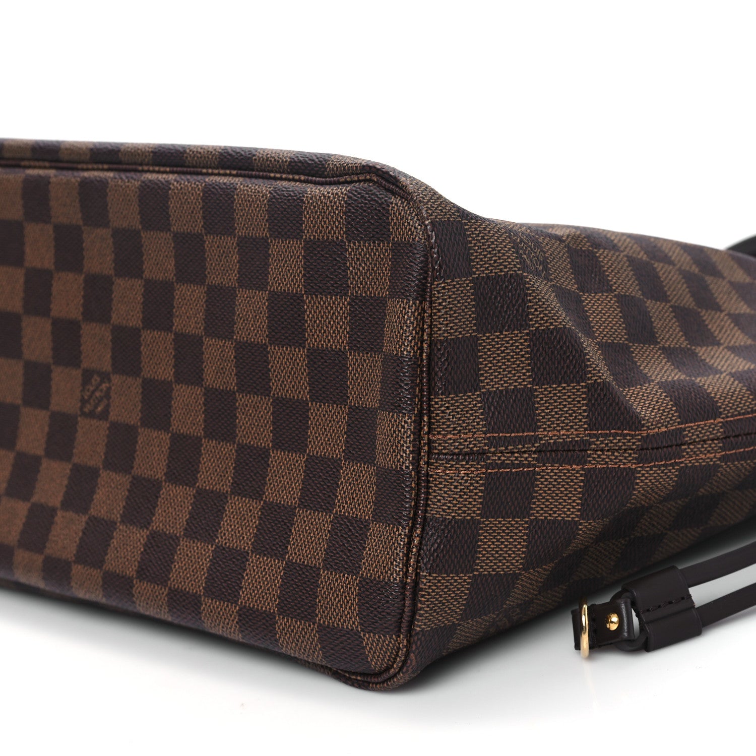 Louis Vuitton Damier Ebene Neo Neverfull MM Rose Ballerine 11 of 12