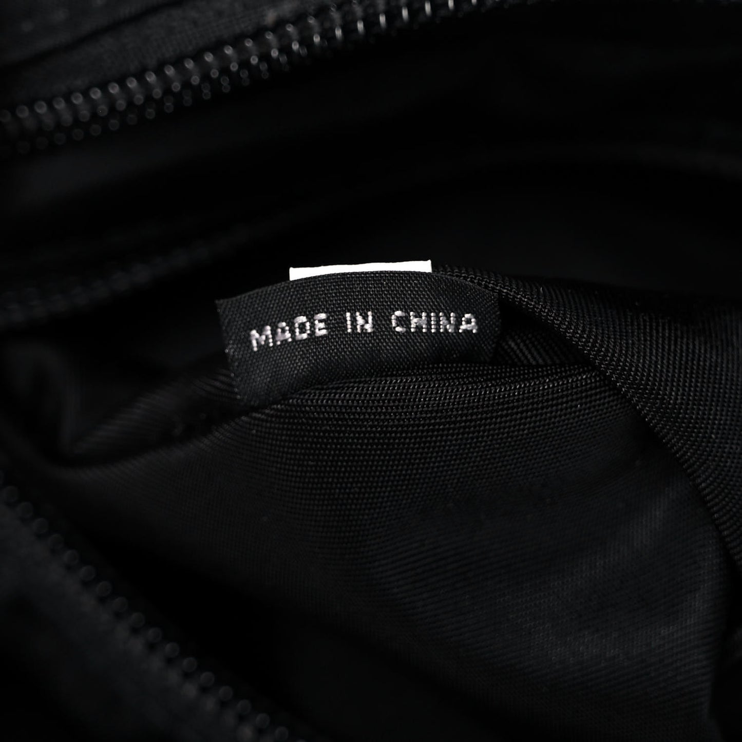 Tessuto Nylon Saffiano Belt Bag Black
