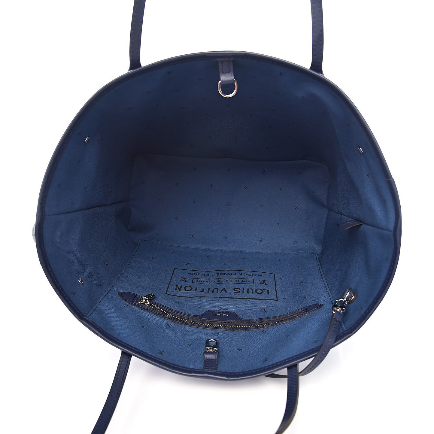 Monogram Escale Neverfull MM Blue