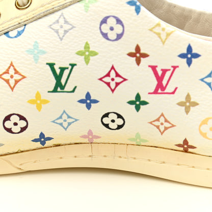 Louis Vuitton Monogram Multicolor Sneakers 36 White 13 of 17