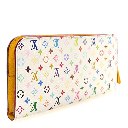 Louis Vuitton Monogram Multicolor Insolite Wallet White Citron 3 of 7
