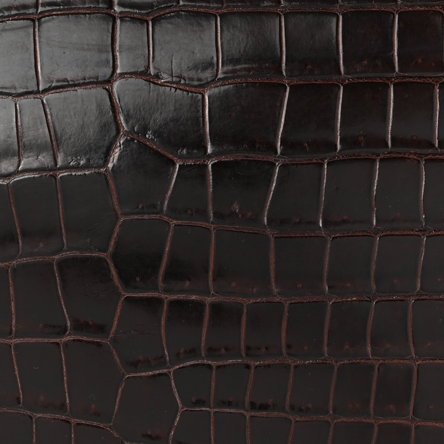 Hermes Shiny Porosus Crocodile Birkin 35 Havane Orange 8 of 23