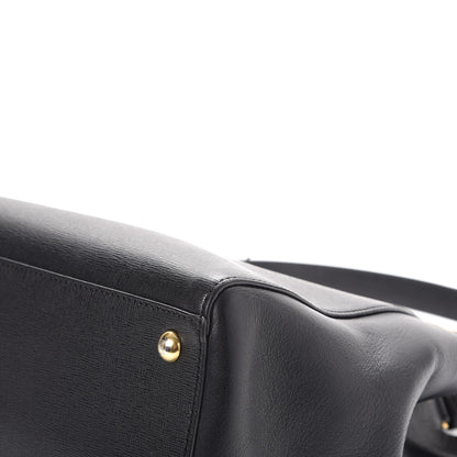 Fendi Vitello Elite Regular 2Jours Tote Black 14 of 15