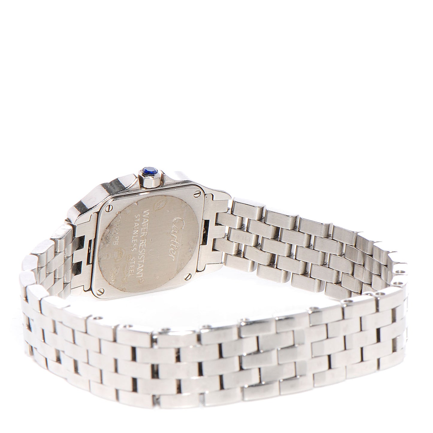 Stainless Steel 20mm Santos Demoiselle Quartz Watch