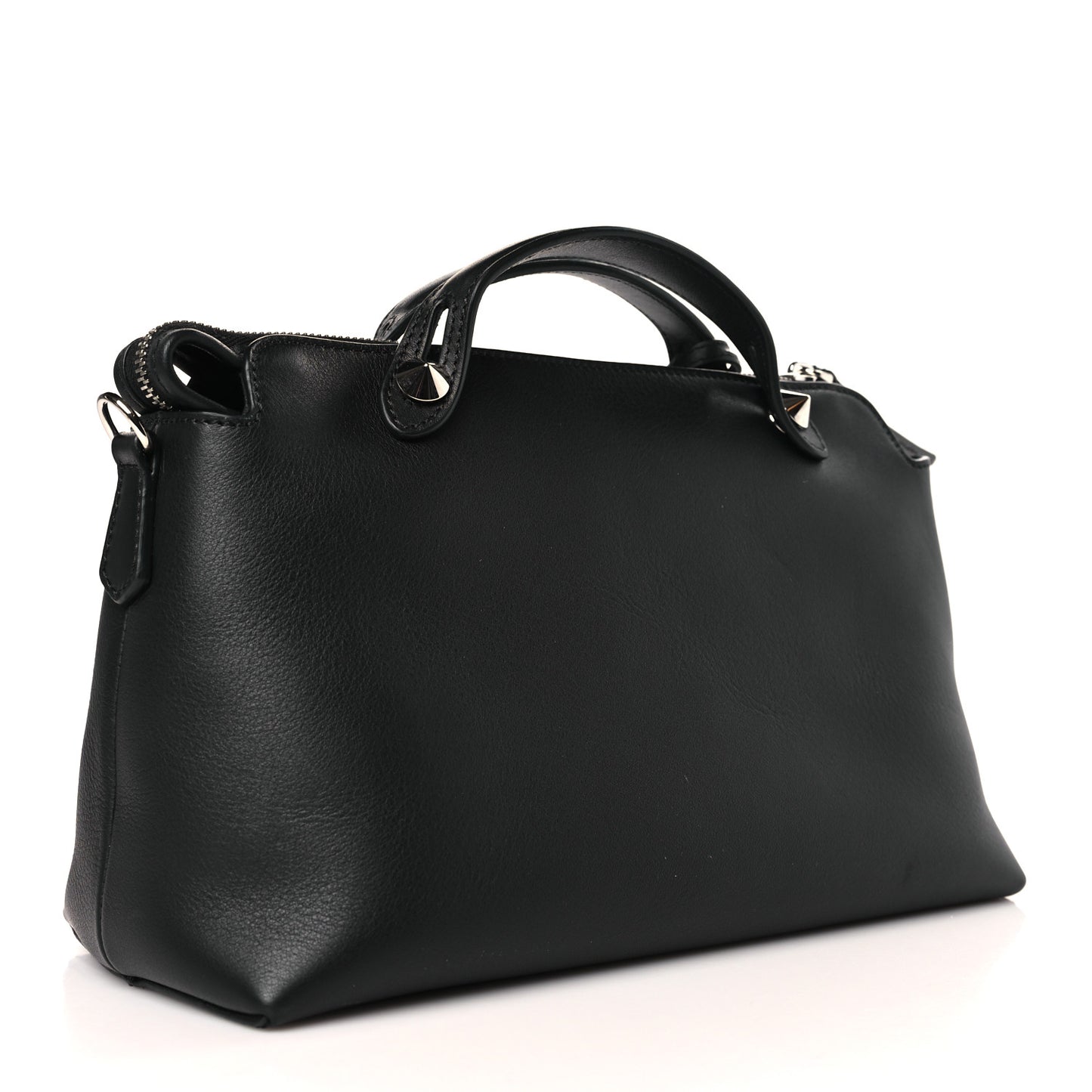 Vitello Dolce Medium By The Way Boston Bag Black