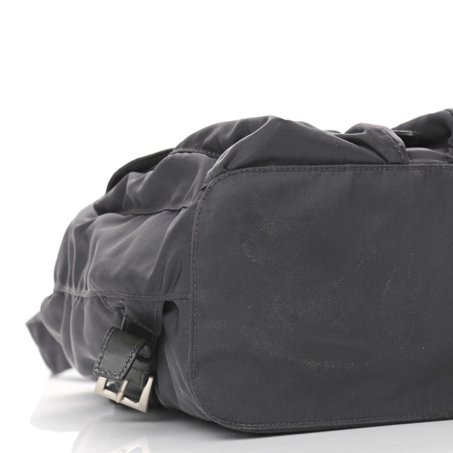 Prada Nylon Vela Medium Backpack Black 8 of 9