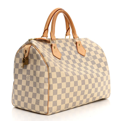 Louis Vuitton Damier Azur Speedy 30 3 of 10