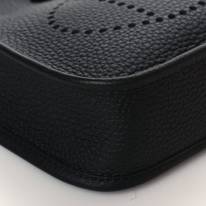 Hermes Taurillon Clemence Evelyne TPM Black 9 of 11