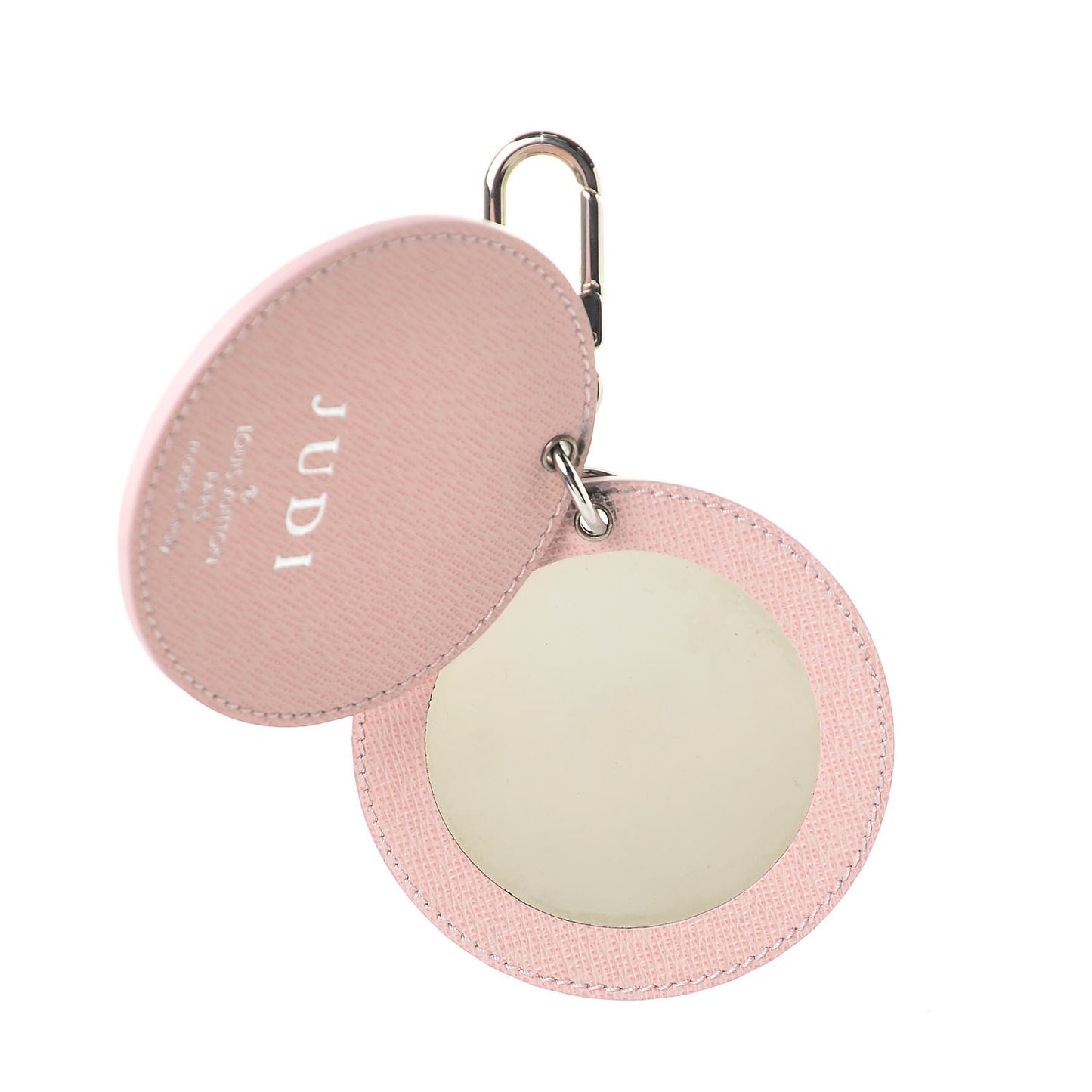 Epi Mirror Bag Charm Key Holder Rose Ballerine