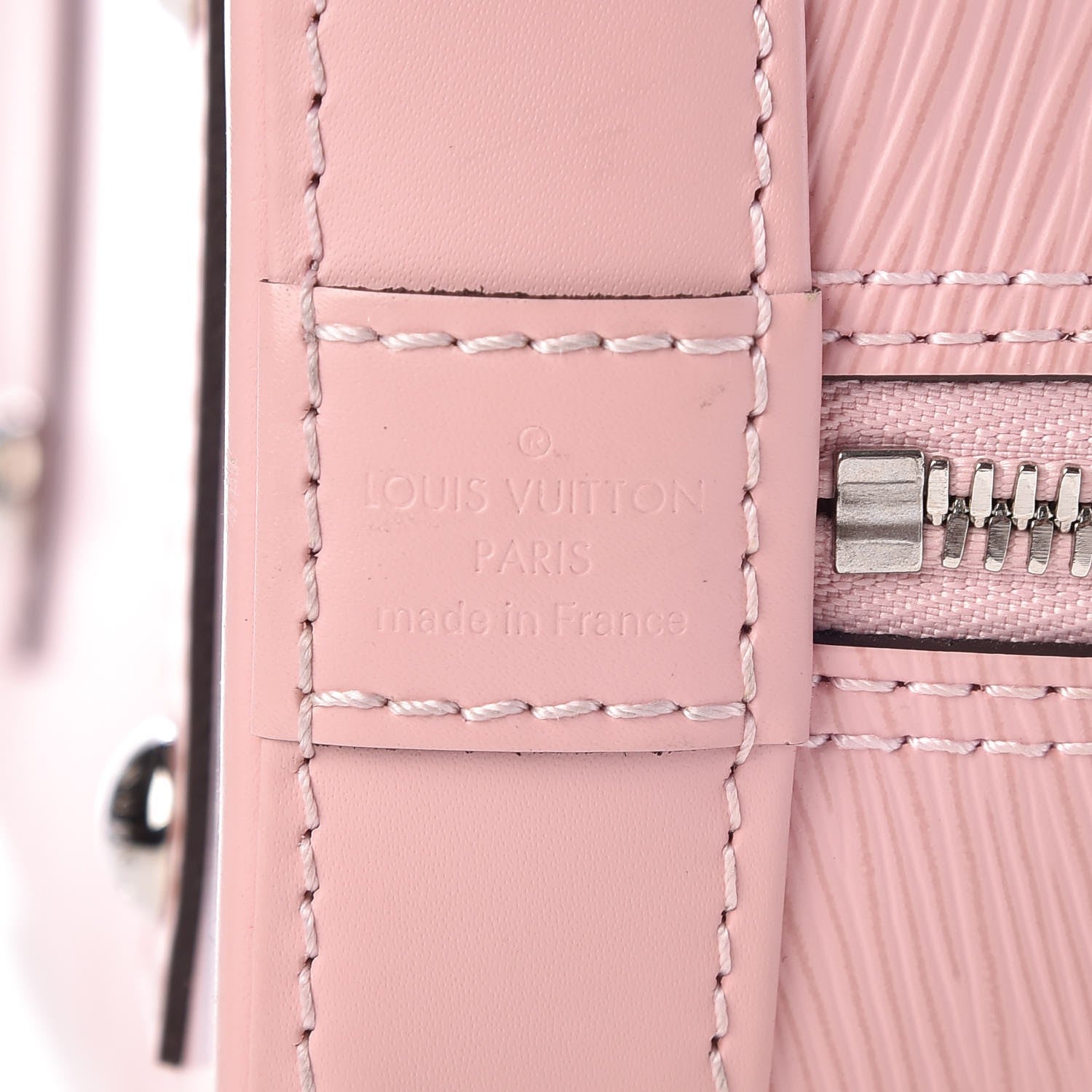 Louis Vuitton Epi Alma BB Rose Ballerine 8 of 13