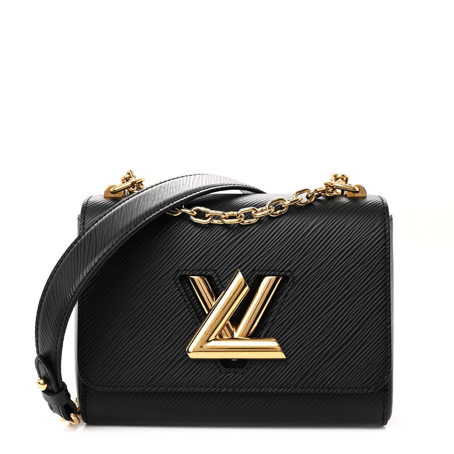 Louis Vuitton Epi Twist Shoulder Bag PM Black 1 of 10