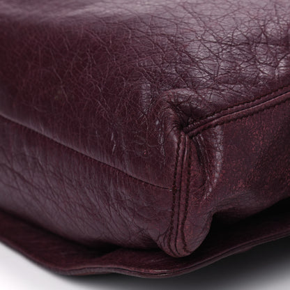 Balenciaga Agneau Classic Hardware Messenger Rouge Lie De Vin 10 of 17