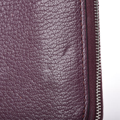 Hermes Chevre Mysore Azap Wallet Raisin 12 of 14