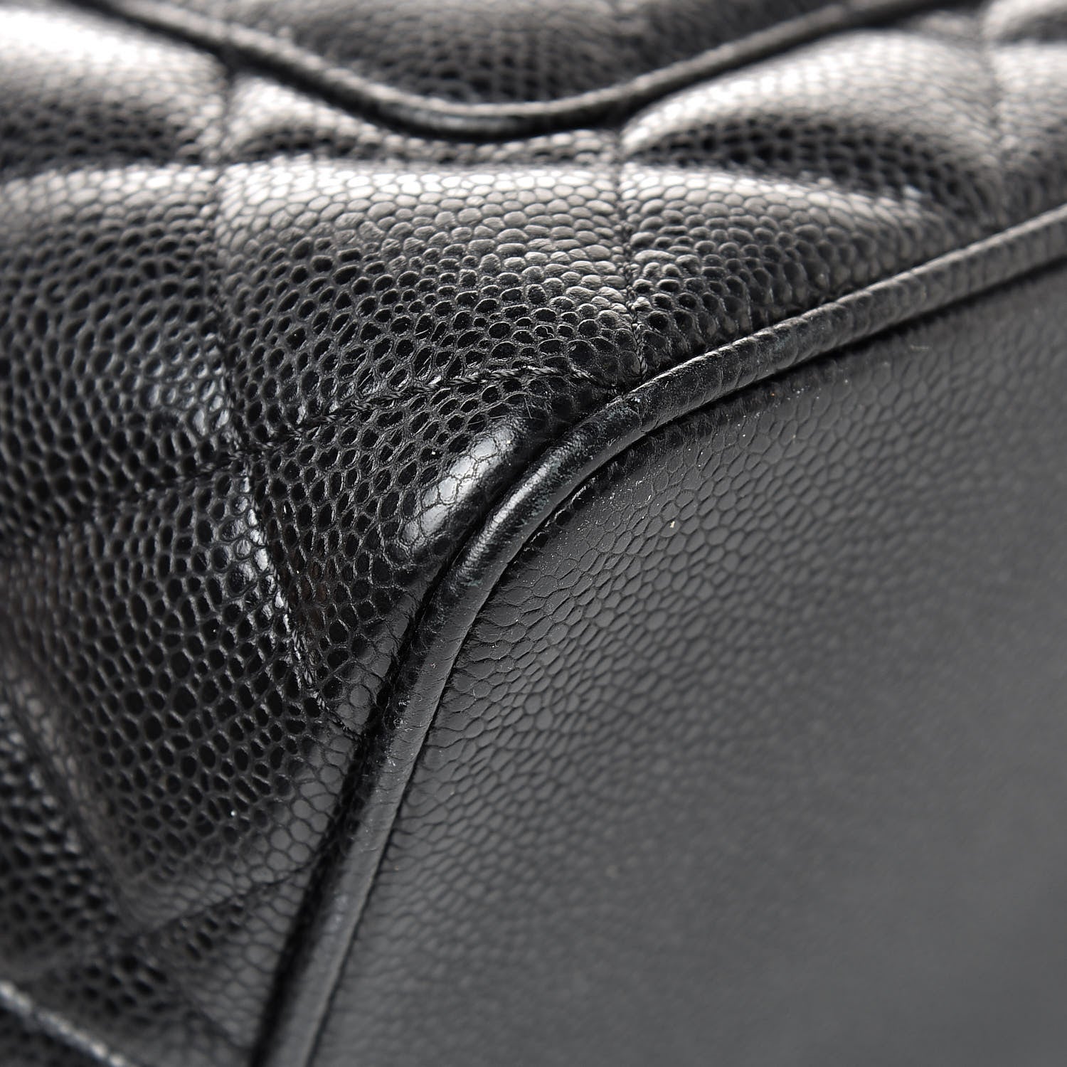 Chanel Caviar Quilted Medallion Tote Black 12 of 15