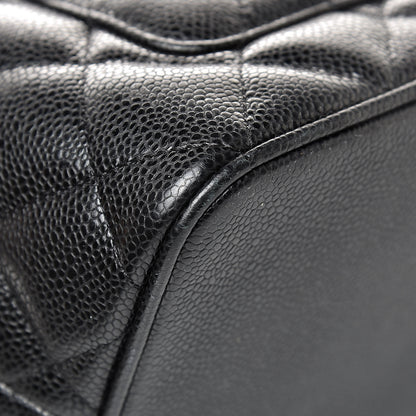 Chanel Caviar Quilted Medallion Tote Black 12 of 15