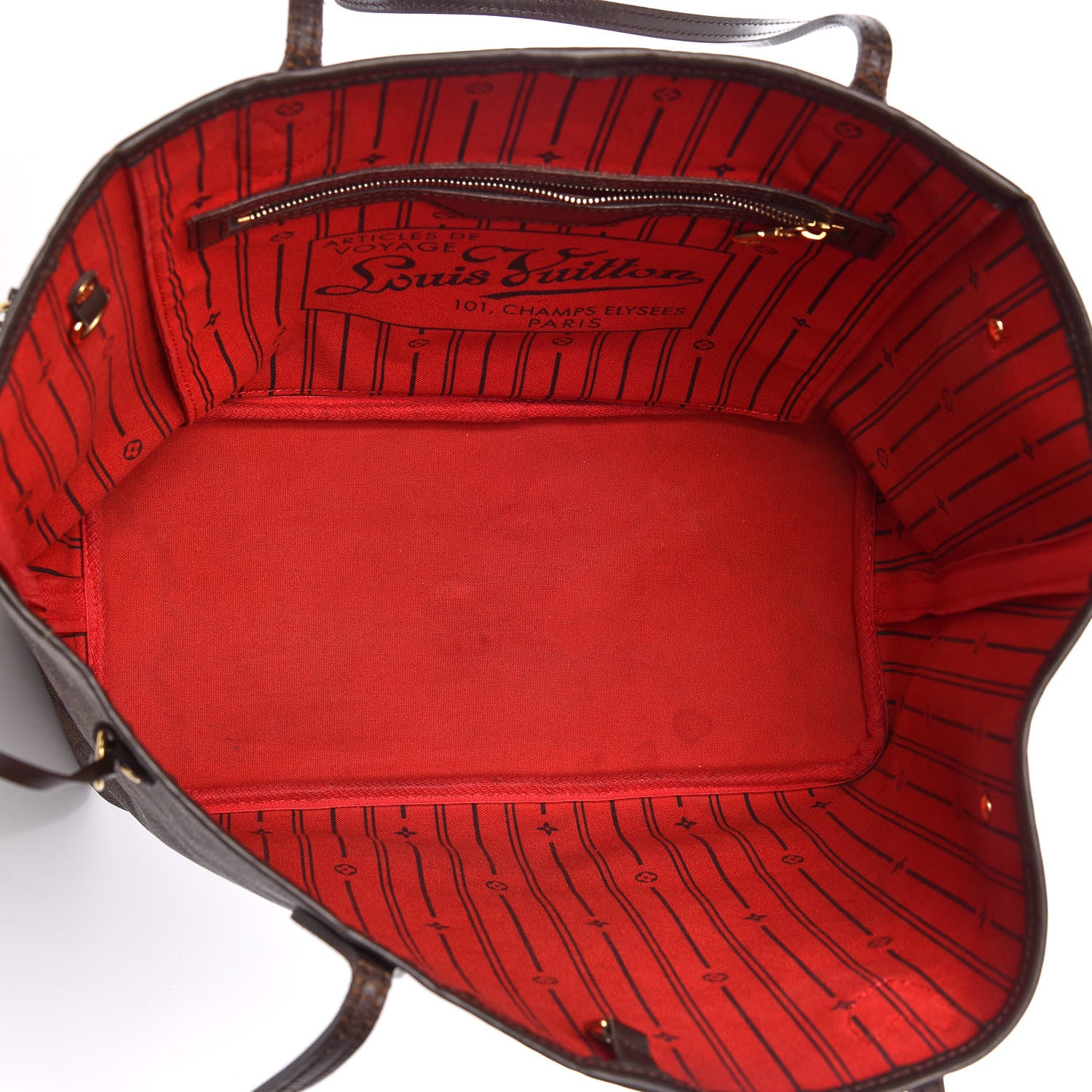 Louis Vuitton Damier Ebene Neverfull MM 5 of 19