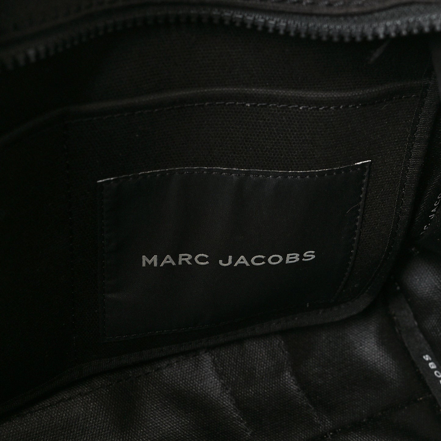 Cotton Canvas Medium The Traveler Tote Bag Black