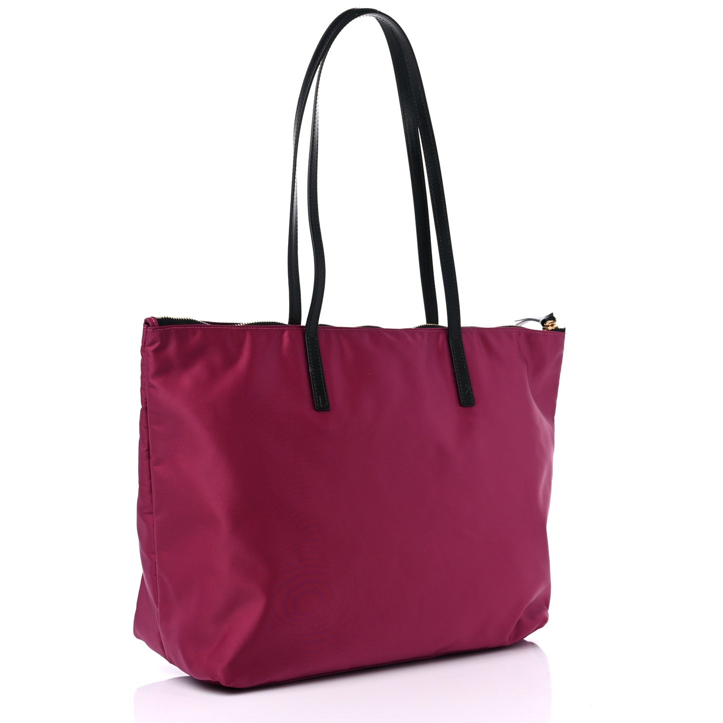 Nylon Medusa Tote Dahlia Black
