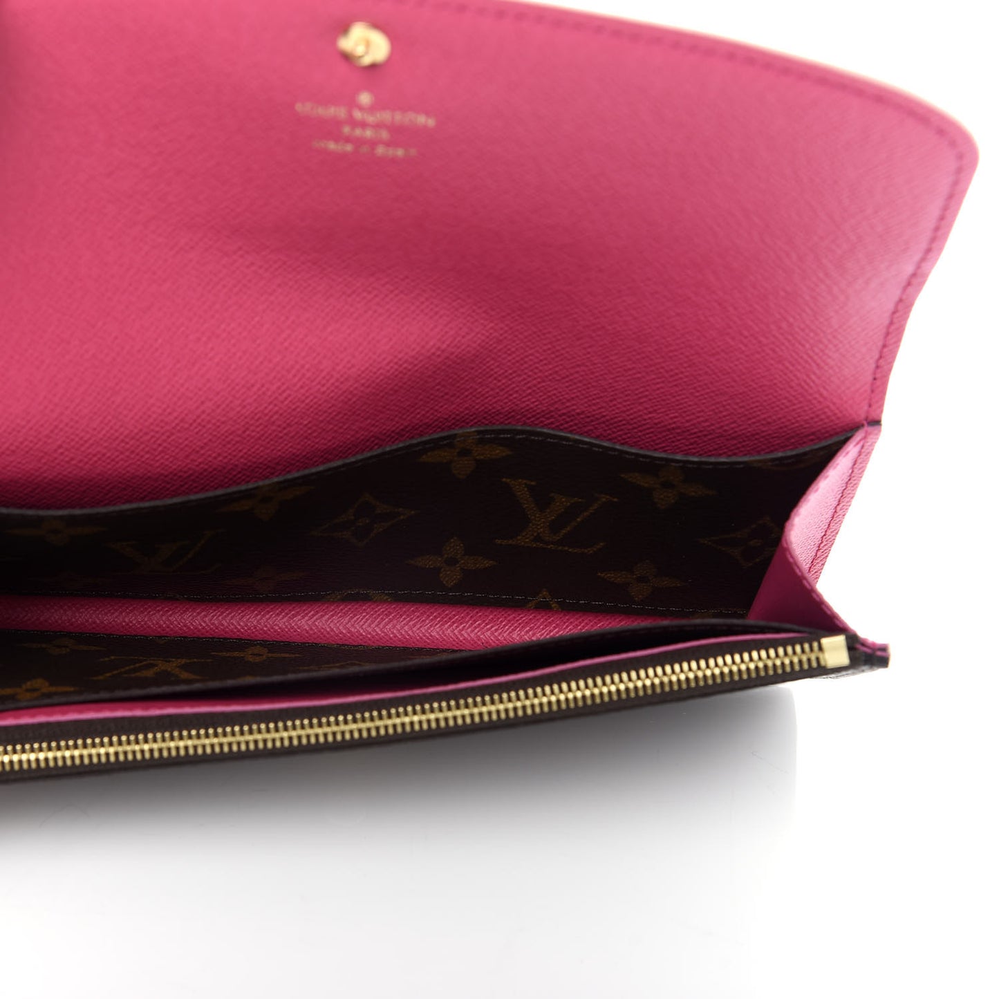 Monogram Bloom Flower Emilie Wallet
